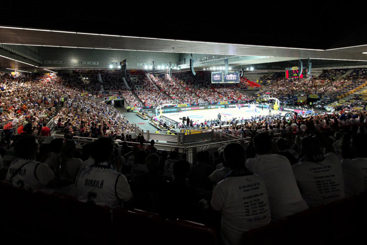 BasketballWorldcupmitVERAinBilbao/Spanien