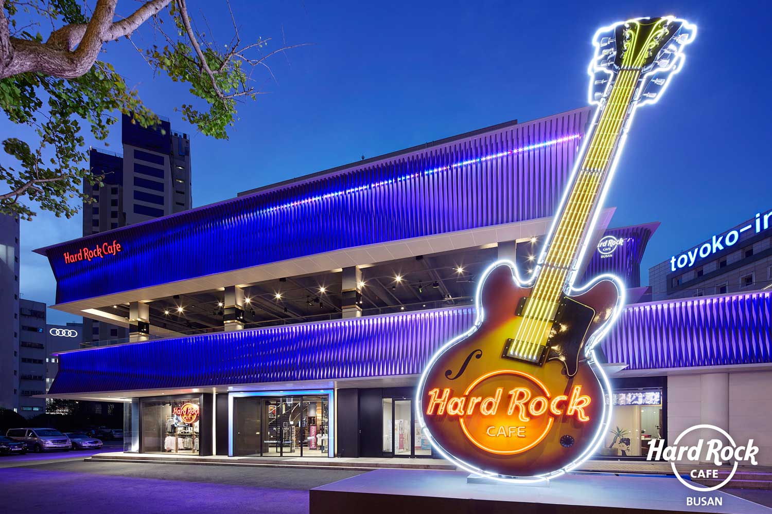 Hard Rock Café Seoul und Busan mit TW AUDiO