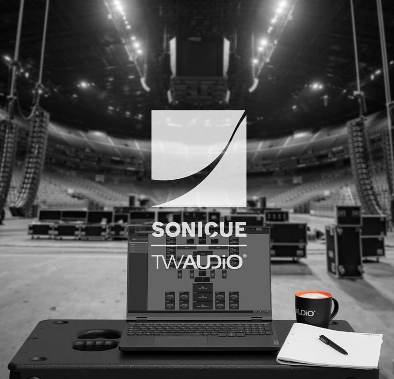 SONICUE Die Dynacord System Software.